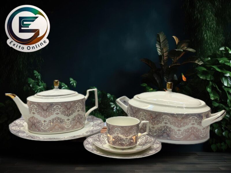 61 Piece Super China Bone Dinner set Including - Image 2